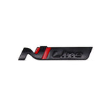 Hyundai N LINE Logo Metal Car Rear Sticker Trunk Emblem Badge Decal