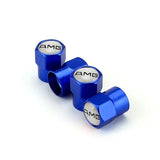 4PCS Mercedes Benz AMG Car Tire Valve Covers Caps