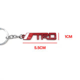 Toyota TRD Logo Metal Car Key Rings Keychain Pendant