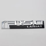 Ford F150 XLT LARIAT ABS Car Rear Sticker Auto Trunk Emblem Badge Decal