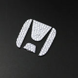 Diamond Car Styling steering wheel Emblem Sticker for Honda