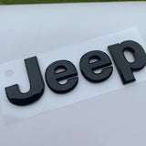 Jeep ABS Car Front Hood Emblem Badge Body Side Sticker Rear Decal