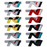 Hyundai N Logo Metal Car Front Hood Grille Emblem Badge Decal