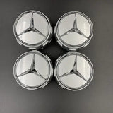 4pcs/set 75mm Mercedes Benz ABS Car Wheel Center Hub Caps Cover A0004000900