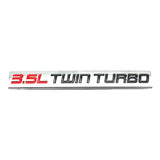 Ford 3.5L 6.4L TWIN TURBO Metal Car Rear Sticker Auto Body Side Emblem Badge Decal