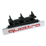 Audi Quattro ABS Car Front Grille Emblem Badge Decal