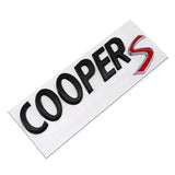 Metal Car Trunk Sticker Side Badge Emblem COOPER S COOPER D COOPER SD Logo for R50 R52 R53 R55 R56 F54 F55 F56 F60
