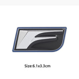 3D Metal Car F Sport Logo Emblem Badge Body Side Sticker for LEXUS