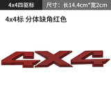 Jeep 4x4 Metal Car Rear Sticker Auto Trunk Emblem Badge Decal