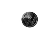 Car Front Grille Emblem 145mm Rear Trunk Badge 110mm Label for Volkswagen VW Tiguan 2009-2014 Accessories Part Number 5ND 853 630