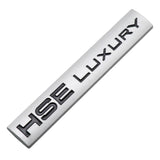 Land Rover HSE SDV6 SDV8 LUXURY Logo Metal Car Rear Sticker Decal Emblem Badge