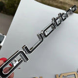 Audi Quattro Logo ABS Car Front Grille Emblem Badge Sticker Decal