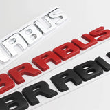 20x3cm Mercedes Benz Brabus Metal Car Rear Emblem Decal Trunk Badge Sticker