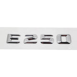 Mercedes Benz E53 E55 E63 E200 E220 E230 E240 E250 E260 Car Rear Emblem Badge Sticker