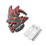 1PC Dodge Demon SRT Metal Car Front Grille Emblem Badge