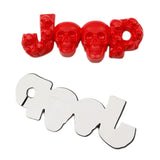 Jeep Skull ABS Car Front Emblem Badge Auto Rear Trunk Sticker Decal
