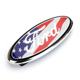 17.5x7.3cm 22.5x8.9cm Ford ABS Car Front Head Emblem Badge Auto Rear Sticker Decal