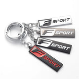 Lexus FSPORT Logo Metal Car Key Rings Keychain Pendant