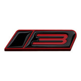 Ford Number 3 Metal Car Front Grille Emblem Badge Rear Sticker Decal