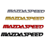 Mazda MS Mazdaspeed Metal Car Rear Sticker Decal Auto Front Grille Emblem Badge