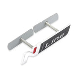 Hyundai N LINE Logo Metal Car Front Hood Grille Emblem Badge Decal