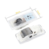 2PCS Car Door Welcome Light Projector Lamp for Peugeot 407 2008-2010