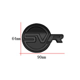 Land Rover SVR Logo Metal Car Front Grille Emblem Badge Rear Sticker Decal