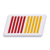 Mitsubishi Ralliart Metal Car Front Grille Emblem Badge Auto Rear Sticker Decal