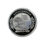 60mm Mercedes Benz Metal Car Rear Badge Sticker Emblem Decal