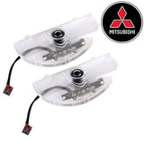 2PCS Car Door Welcome Light Projector Lamp for Mitsubishi Pajero 2008-2020 Grandis 2009