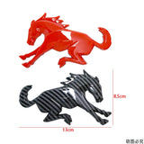 2pcs Ford Bronco Horse Logo ABS Car Body Side Sticker Emblem Badge Decal