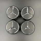 4pcs/set 75mm Mercedes Benz ABS Car Wheel Center Hub Caps Cover A0004000900