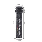 Honda Mugen Power Carbon Fiber Car Front Bumper Trailer Belt Towing Rope