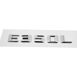 Mercedes Benz E180L E200L E260L E320L E350L E400L Car Rear Sticker Decal Emblem Badge