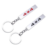 Jeep 4x4 Logo Metal Car Key Rings Keychain Pendant