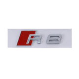 Audi R8 Logo ABS Car Rear Sticker Trunk Emblem Badge Decal