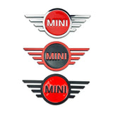 14.5*6.5CM Metal Car Front Cover Sticker Rear Badge Accessories for MINI Cooper