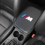 BMW M Power Car Central Center Console Armrest Box Pad Mat Protective Covers