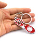 Ford 5.0 Logo Metal Car Keychain Keyring