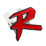 Car Front Grille Sticker Auto Body Side Decal Badge R Logo for Honda Crosstour Odyssey Insight Elysion CRZ Vezel City Civic