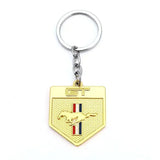 Ford Mustang Shelby Logo Metal Car Keychain Keyring