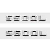 Mercedes Benz S300L S320L S400L S500L S600L Car Rear Emblem Badge Sticker
