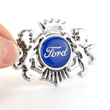Ford Double Lion Metal Car Rear Sticker Auto Window Emblem Badge Decal
