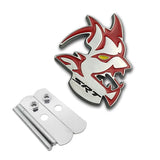 1PC Dodge Demon SRT Metal Car Front Grille Emblem Badge