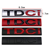 Ford TDCI Metal Car Side Emblem Badge Auto Trunk Sticker Decal