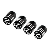 4pcs/set Lexus Metal Car Wheel Tire Valve Stem Caps Covers
