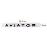 Lincoln AVIATOR Logo ABS Letter Car Rear Sticker Decal Emblem Badge