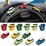 Silica Gel Car Interior Ornaments Auto Start Stop Button Cover Sticker Decoration for MINI Cooper F56 R50 R52 R53 R55 Countryman