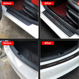 Mercedes Benz Carbon Fiber Car Door Threshold Scratch Proof Sticker Decal