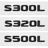 Mercedes Benz S500 S550 S600 S650 S300L S320L S500L S600L ABS Car Rear Sticker Decal